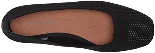 Lucky Brand womens Daneric Ballet Flat, Black, 9 US | Image 4