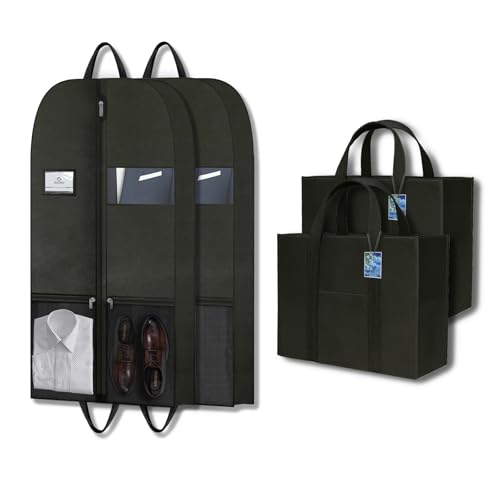 Housse de voyage pour costume pliable CYD noire 43 pouces pour déplacements