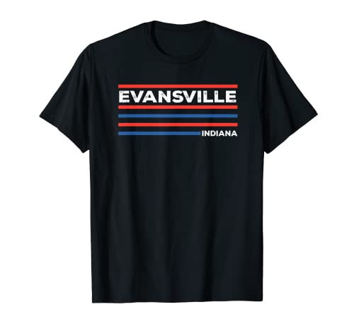 Evansville Indiana Residente in locale Evansvillian Hometown Maglietta