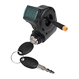 Photo Gallery honseadek serratura di sicurezza per scooter elettrico, connettore impermeabile a 3 pin, compatibile con modelli kugoo kirin g2 pro, in plastica, con chiave, nero, 87 mm Photo Gallery honseadek serratura di sicurezza per scooter elettrico, connettore impermeabile a 3 pin, compatibile con modelli kugoo kirin g2 pro, in plastica, con chiave, nero, 87 mm