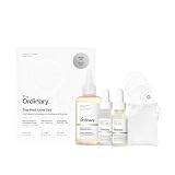 The Ordinary The Mini Icons Set, Travel Size Skin Care to Hydrate and Brighten, Glycolic Acid 7% Exfoliating Toner, Niacinamide 10% + Zinc 1%, Hyaluronic Acid 2% + B5 with Reusable Rounds