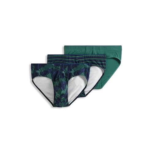 Jockey Men's Underwear True Style Bikini - 3 Pack, Rascal Stripe, M