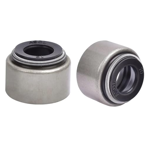 Joint de tige de valve 5mm avec fer HYSK pour moteur de moto, pochette de 16 pièces
