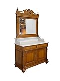 gründerzeit nussbaum Maße - B: 120 cm, H: 212 (86,5+125,5) cm, T: 45 cm, teils zerlegbar