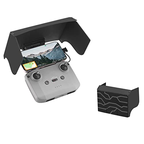 Pare-Soleil Compatible pour DJI Mini 3 Pro RC-N1 Télécommande, Pare-Soleil Pliable pour Mavic 3/Mini 2 /Air 2/ Air 2S