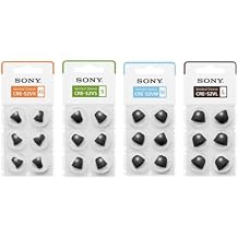 Sony CRES2VX Vented Sleeve XSmall, 3-Pair Bundle with CRE-S2VS Vented Sleeve for C20 OTC Small, 3-Pair, CRE-S2VM Vented Sleeve Medium, 3-Pair, CRE-S2VL Vented Sleeve Large, 3-Pair 4 Items