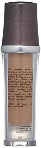 Sorme Mineral Illusion Foundation In Honey (25Ml) | Oil-Free Liquid Foundation | With Shea Butter, Green Tea, And Vitamins A, C, And E | Hydrating Mineral Makeup Foundation For Face And Body #TOP3