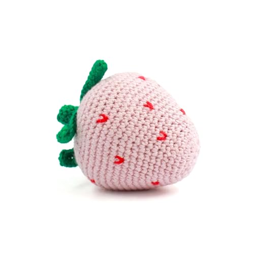 Pets and People Co. Pink-a-Boo Strawberry - Soft Plush Crochet Toy | Squeaker Inside | Suitable for Toy and Small Breeds (Shih Tzu/Mini Poodle) (B0D1CJL62L) Amazon Price History, Amazon Price Tracker