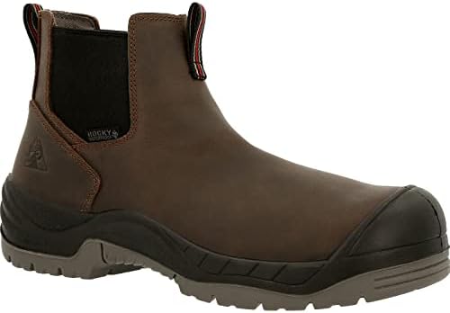 Rocky Men's WORKSMART Industrial Boot, Brown, 11.5 Wide | Image 4