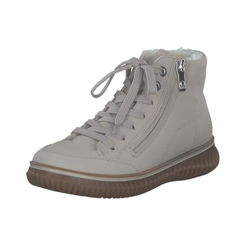 Rieker Botas de mujer 74234 con cordones, beige, talla 39 EU, beige, 39 EU