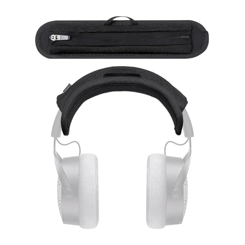 Voarmaks �w�b�h�o���h�N�b�V�����J�o�[ Beyerdynamic PRO X PRO X Series Headphone�ADT 700 PRO X�ADT 900 PRO X�ɑΉ� ����6mm�̃\�t�g�N�b�V���� ������̂Ȃ��W�b�p�[�X���C�_�[ ��