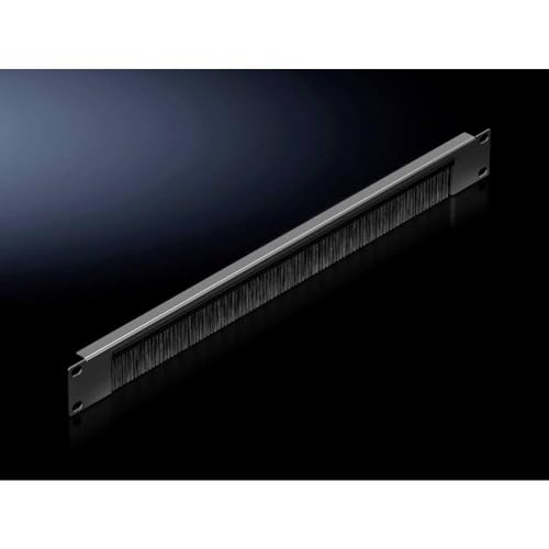 Rittal Pannello Di Gestione Cavi In Metallo, 482,6 Mm, 1U, 482,6 X 4,445 Mm