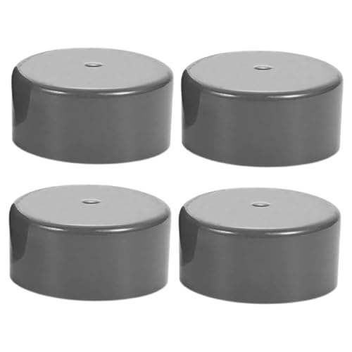 SOESFOUFU 4pcs Trailer Wheel Hub Covers Bearing Size 1.98in Trailer Axle Cap for