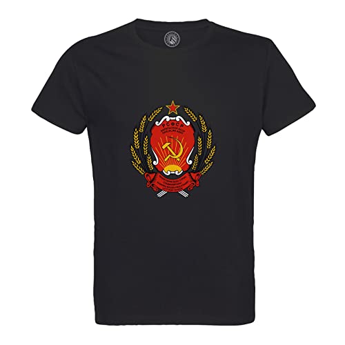 T-Shirt Homme Russie URSS en Coton Bio pour un Look Vintage au Quotidien