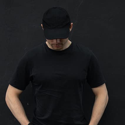 Image of Baseball caps for Men | Baseball caps for Women | Plain Black Baseball Cap for Men Original for Hunting, Fishing, Outdoor Activities Freesize