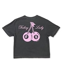 Cherries 8 Ball Feeling Lucky Puff (Pepper Comfort Colors)