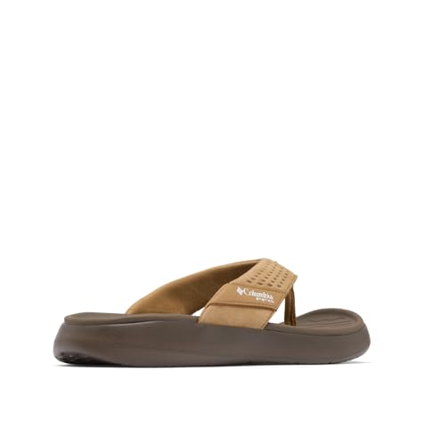 Columbia Womens Boatside Flip Lea PFG, Sahara/Delta, 12