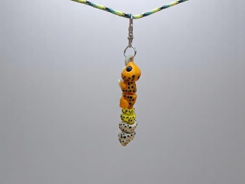 Colorful Articulated Gecko Keychain – Whimsical 3D-Printed Lizard Charm for Reptile Enthusiasts - Image 3