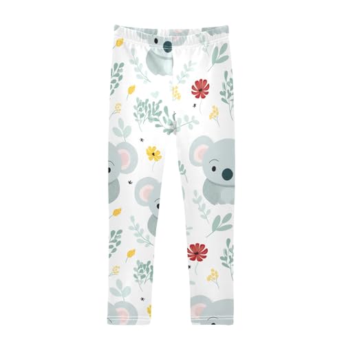 Kids High Waist Cute Koala Leggings for Toddler Girls 4T 202b3186