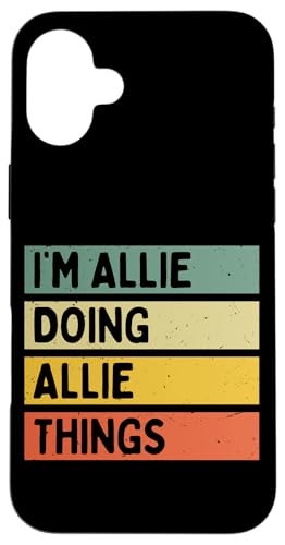 I'm Allie Doing Allie Things �ʔ������� �X�}�z�P�[�X iPhone 16 Plus �p