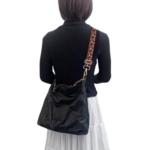 Image of Purse Strap Replacement Wide Adjustable Crossbody Shoulder Strap Guitar Straps for Handbags