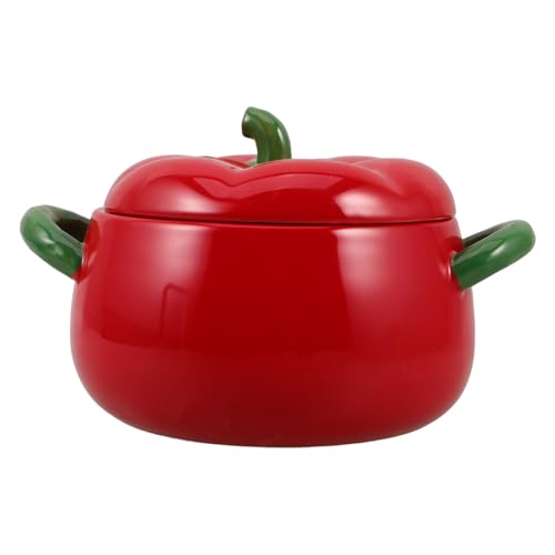 VICASKY Padella Per Ramen in Ceramica Antiaderente Con Coperchio Casseruola Per Zuppa Da Pentola Per Cucinare Pasta Brasare e Preparare Zuppe Compatibile Con Tutti i Piani Cottura