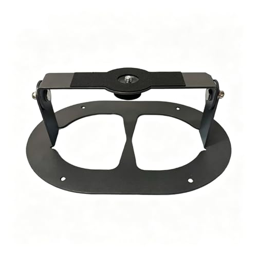 Soporte metálico for proyector universal ajustable negro de escritorio