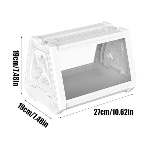 Tanque de terrario multifuncional trapezoidal para Leopard Gecko. 6