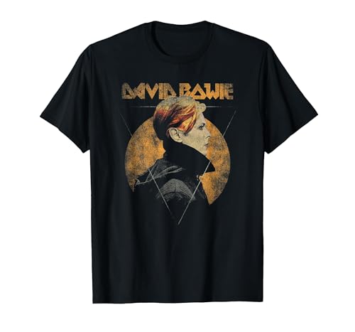 David Bowie - Triangle T-Shirt, Homme, Noir, L