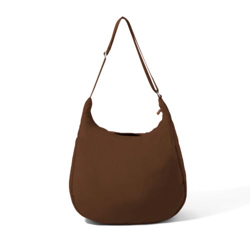 Image of Baggallini Swift Hobo Crossbody Bag for Women - Lightweight 15.7 inchx16 inch Travel Purse Handbag Hobo Bag