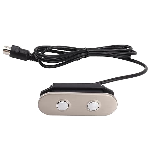 Buachois Controlador Reclinable Eléctrico, Control Manual de Silla Elevadora de Sofá Eléctrica de 2 Botones Y 5 Pines, Controlador Telescópico Reclinable de Elevación y Extensión del Motor de Empuje