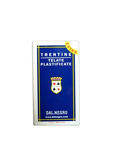 Dal Negro Carte trentine telate plastificate 91 Astuccio Blu