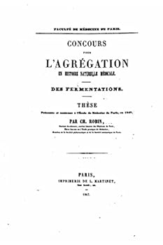 Paperback Concours pour l'Agrégation en Histoire Naturelle Médicale - Des fermentations [French] Book
