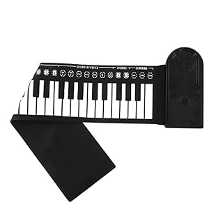 Hand Roll Piano Portable Foldable Musical Keyboard Wear Resistant Flexible 49 Key with Speaker for Travel for Home… - Les Beatles, Paul McCartney, John Lennon, RIngo Starr, George Harrison Hand Roll Piano Portable Foldable Musical Keyboard Wear Resistant Flexible 49 Key with Speaker for Travel for Home… – Image 4