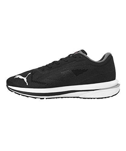 Puma Men's Road Running Shoe, Black Lava Blast, 7