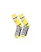 Produktbild Adventure Time - Finn Crew Socks gelb 43/46