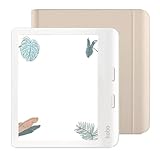 Kobo Libra Colour（ホワイト）ノートブックスリープカバー（サンドベージュ）セット/カラー対応/書き込み機能/タブレット/Eink / 7インチ / 電子書籍リーダー / 32 GB/防水 / IPX8 / Wi-Fi/タッチスクリーン/ComfortLight PRO