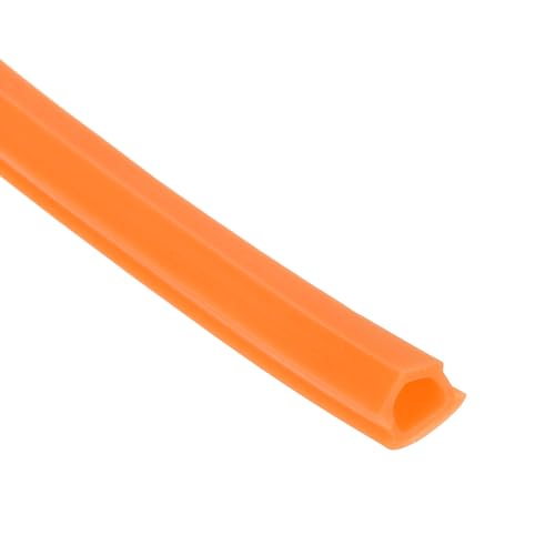 sourcing map Aluminum Profile Slot Cover Flat Seal Orange 3Meter 6mm 2020 Series for 3D Printer Accessories Pack of 1
