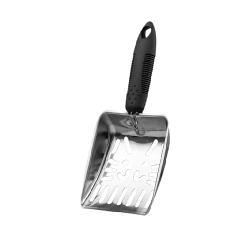 MYCENSE Colher de Areia para Gato Ferramenta de Limpeza para Animais de Estimação, Preto