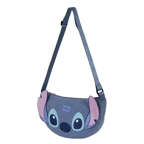 Sac bandoulière Stitch bleu Disney, idée cadeau originale - 4