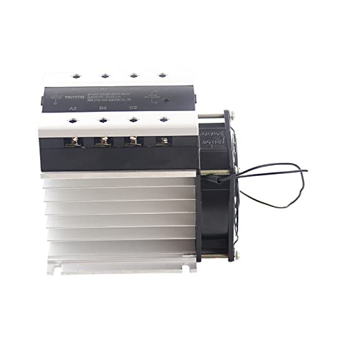 SSR-3 DC-AC 40A Relais à semi-conducteurs triphasé 380V ensemble complet 40DA