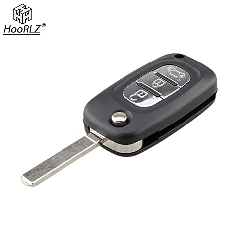 HooRLZ Key Fob Replacement Compatible with Renault Clio Vivaro Master Traffic Kangoo Megane laguna Modus Remote Car Key Cover Case - Image 2