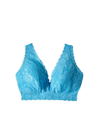 Cosabella Sutiã feminino Say Never Ultra Curvy Plungie, Azul Constance, PP