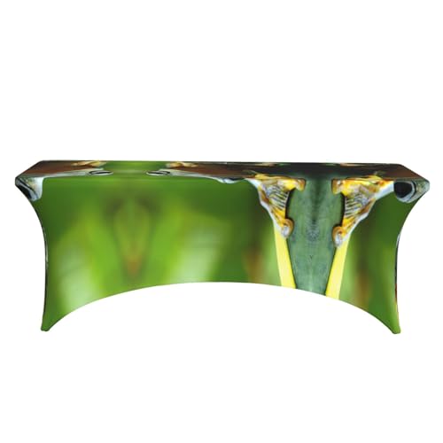Housse de table extensible grenouille verte EdWal 1m80 - 3