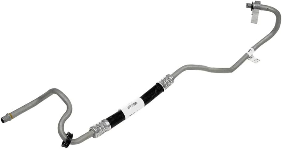 KarParts360 For Buick LaCrosse 2010-2016 Automatic Transmission Fluid Cooler Inlet Line | Made Of Rubber/Steel | 0.65 Inches/16.5 Millimeters Outside Diameter