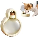 Luxvara Hundetrinkflasche, Trinkflasche Hund, Tragbare Haustier Wasserflasche, Katze Travel Trinkflasche, Haustier Trinkflasches, für Hund Katze Spaziergang Outdoor Walking Wandern Reisen,Beige