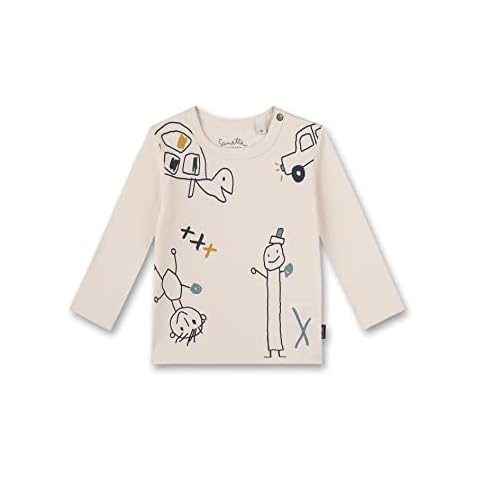 Sanetta Baby Boys' Turtle T-Shirt, Cream Cover