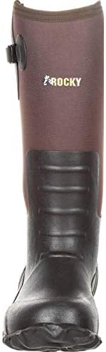 Rocky Men's Core Brown Rubber Waterproof Outdoor Boot Knee High, 8 M US Review | Image 2