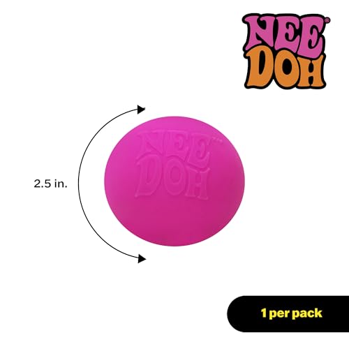 Image of Schylling NeeDoh Original - Sensory Fidget Toy - Pink - Ages 3 to Adult , 1 Count ( Pack of 1)