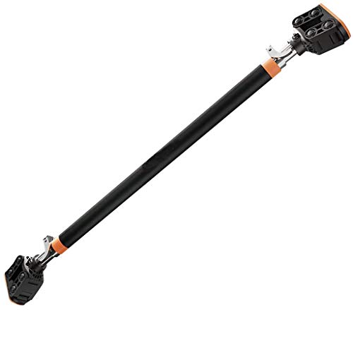 Horizontal Bar Doorway Chin Up Bar Pull Up Bar Exercise Bar With Locking Mechanism Upper Body Workout Bar For Home Gym Fitness Adjustable Width 29.5"-68.9" (Size : 92-124Cm/36.2"-48.8") #TOP22